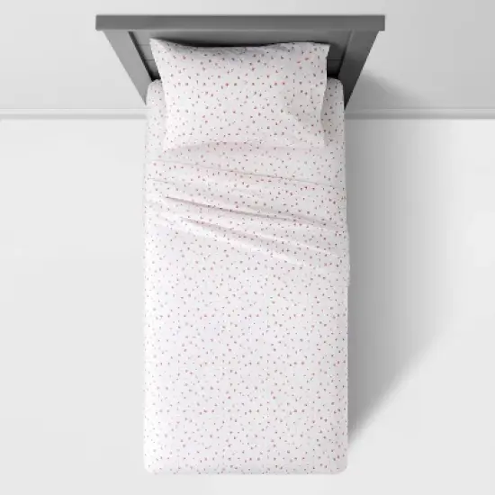 Stars Cotton Kids' Sheet Set Yellow/White - Pillowfort&trade; image {2}