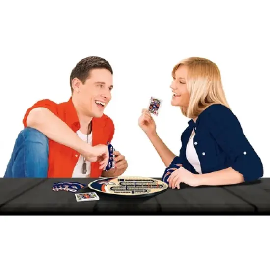 MasterPieces Officially Licensed  NFL Denver Broncos Wooden Cribbage Game for Adults image {4}