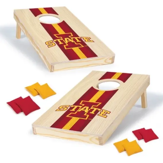 NCAA Iowa State Cyclones 1'x2' Wood Cornhole Set image {7}