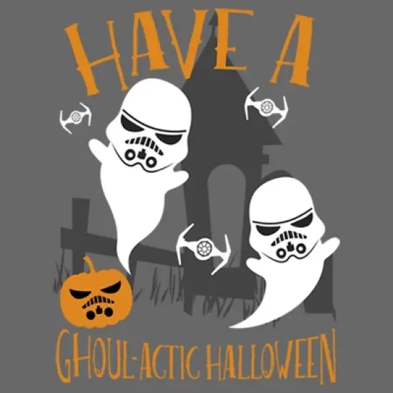 Junior's Star Wars Ghoulactic Halloween Stormtrooper T-Shirt image {1}