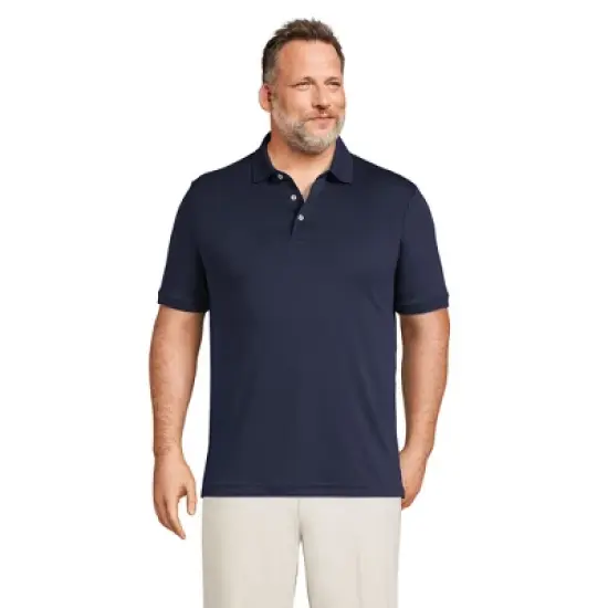 Lands' End Men's Short Sleeve Super Soft Supima Polo Shirt image {8}
