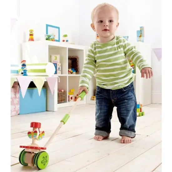 HAPE Dancing Butterflies Push and Pull Walking Toy image {3}