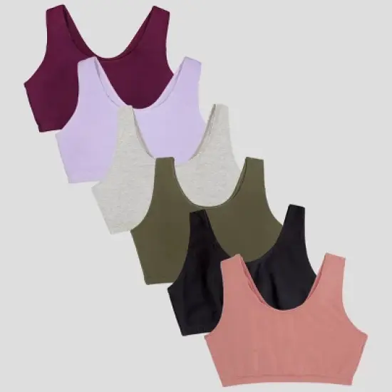 Fruit of the Loom Tank Style Cotton Sports Bra image {12}