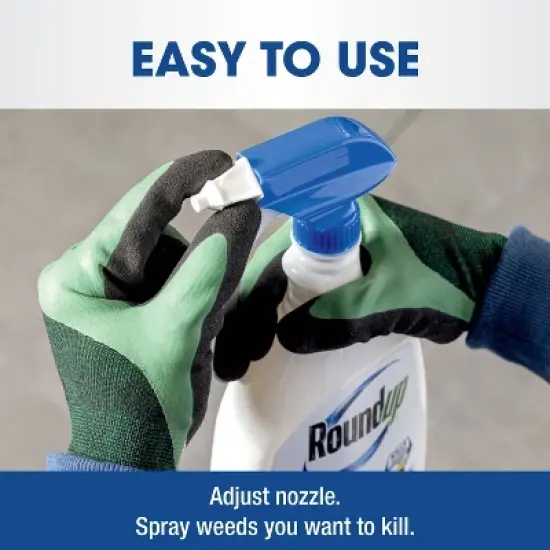 Roundup Weed & Grass Killer RTU Trigger Herbicide 24oz image {9}