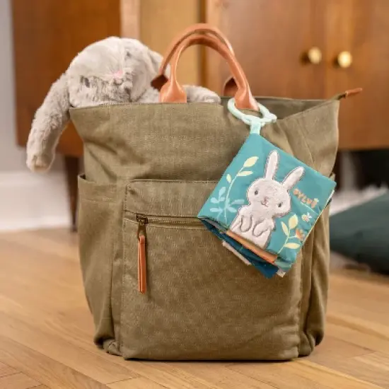 Ingenuity Sylvi Plush Soother, Activates With Cries and Motion, Lights, Music, Attaches to Pacifier image {11}