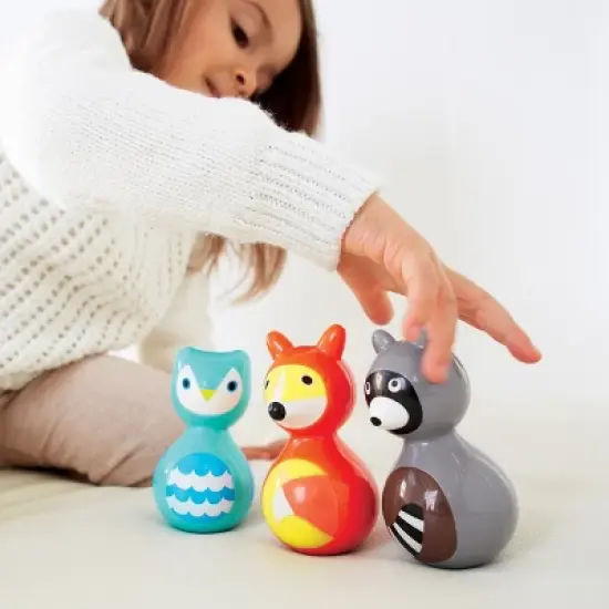 Kid O Woodland Animals Wobble Toys for Toddlers image {5}
