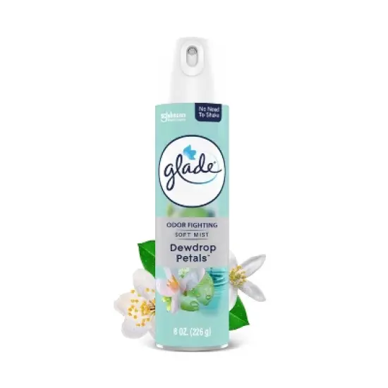 Glade Aerosol Room Air Freshener Spray - Dewdrop Petals - 8oz image {12}