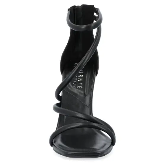 Journee Collection Womens Marza Tru Comfort Foam Mid Heel Open Toe Pumps image {5}