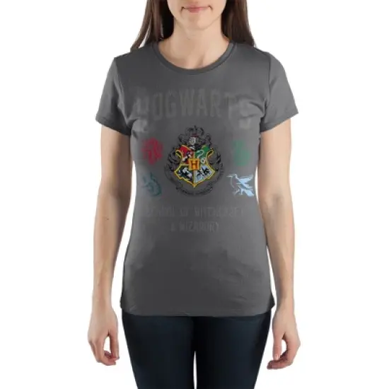 Harry Potter TShirt School of Witchcraft and Wizardry Juniors Graphic Tee image {4}