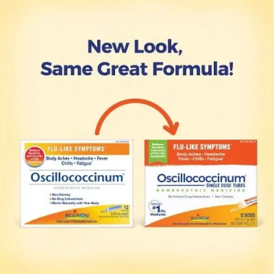 Oscillococcinum by Boiron Homeopathic Medicine For Flu-Like Symptoms  -  12 Doses image {5}