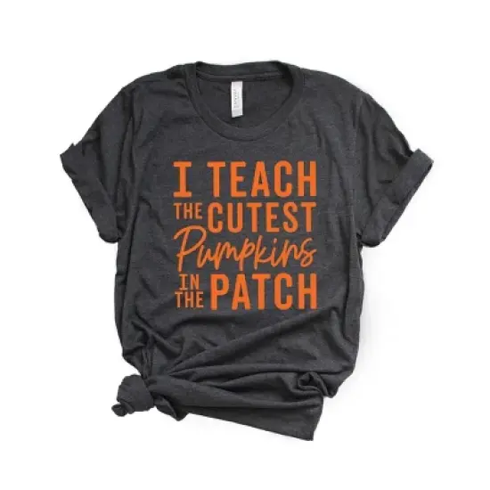 Simply Sage Market Women's I Teach The Cutest Pumpkins In The Patch Short Sleeve Graphic Tee image {3}