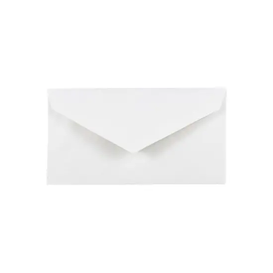 JAM Paper #7 3/4 Monarch Commercial Envelopes 3.875 x 7.5 White 01633984B image {2}