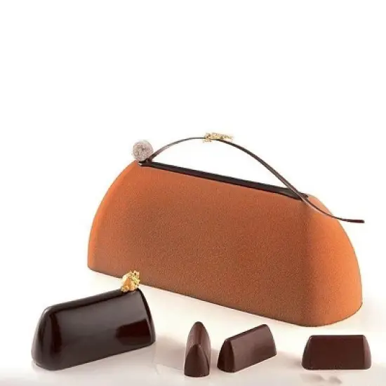 Silikomart Silicone Mold Gianduiotto 0.47 Oz, 2" x 11/16" x 15/16" High, 24 Cavities image {2}