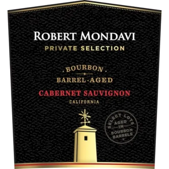 Robert Mondavi Private Selection Bourbon Barrel Aged Cabernet Sauvignon Red Wine - 750ml Bottle image {9}