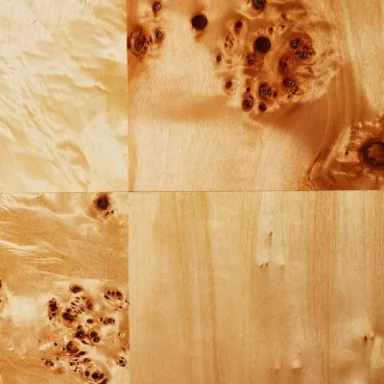 Ogden Burled Wood Console Table - Threshold&trade; designed with Studio McGee image {6}