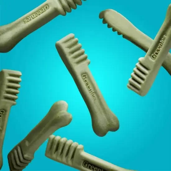 Greenies Fresh Dental Care Spearmint Flavor Adult Large Breed Dog Treats - 12oz image {1}