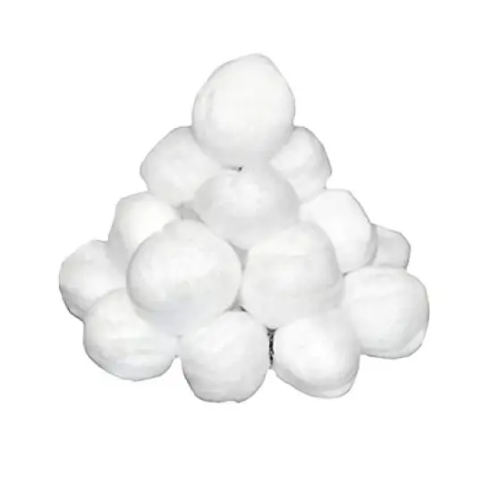 Dukal NonSterile Medium Cotton Balls 801 2000 per Bag image {2}