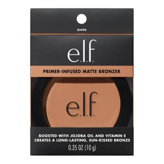 e.l.f. Primer-Infused Matte Bronzer - 0.35oz image {9}