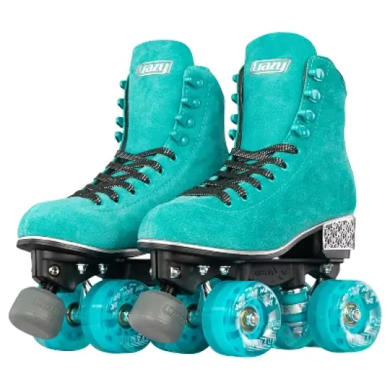 Crazy Skates Evoke Roller Skates For Women - Stylish Suede Quad Skates image {4}