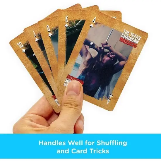 Aquarius Puzzles Texas Chainsaw Massacre Playing Cards image {3}