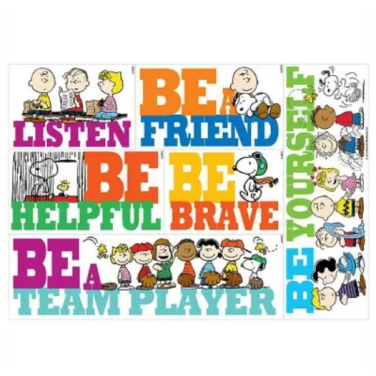 Eureka&reg; Peanuts&reg; Be The Best You Can Be Bulletin Board Set image {2}