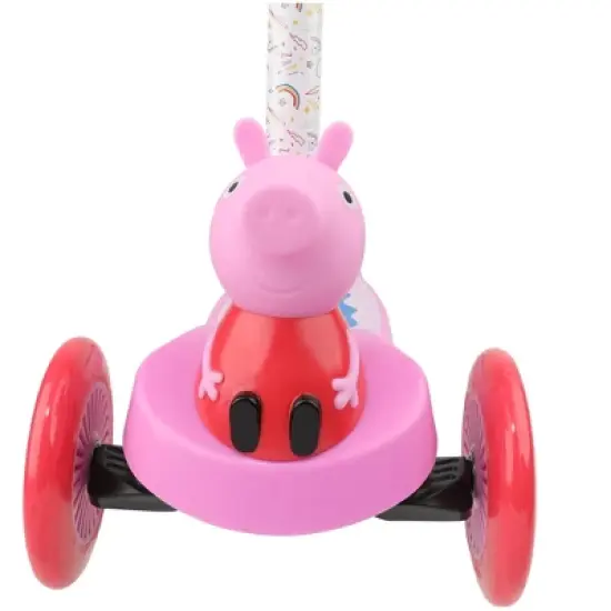Peppa Pig 3d Kids Scooter with 3 Wheels and Tilt to Turn image {1}