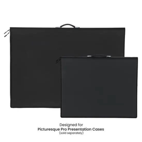 Picturesque Pro Presentation Case and Refill Books- Professional Art Portfolio Folder for Artwork - Zippered Case Archival Storage Solution - image {6}