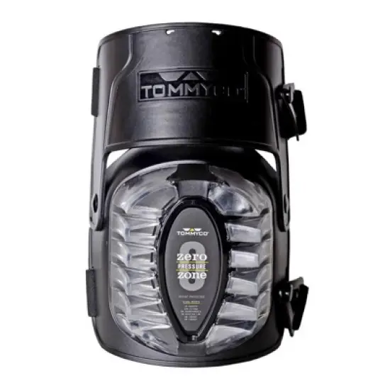 Tommyco - Rough Terrain Hinged Knee Pads - Black - 6.5 in. image {1}