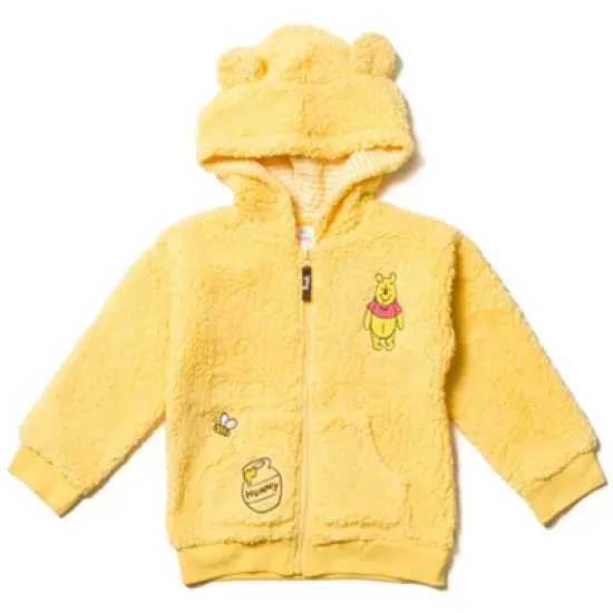 Disney Winnie the Pooh Mickey Mouse Tigger Pluto Zip Up Hoodie Toddler image {9}