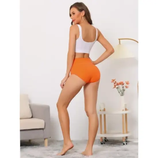 Allegra K Women's High Waist Available in Plus Size Tummy Control Briefs image {4}