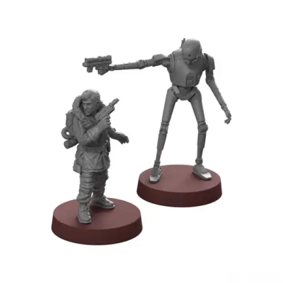 Star Wars Legion: Cassian Andor and K-2SO Commander Game Expansion image {3}
