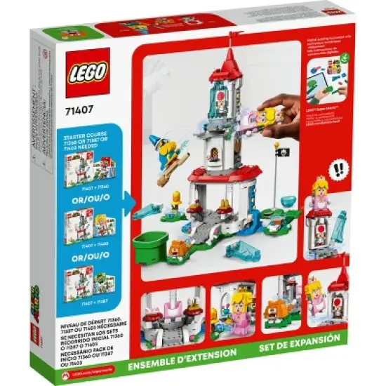 LEGO Super Mario Cat Peach Suit & Tower Expansion Set 71407 image {3}