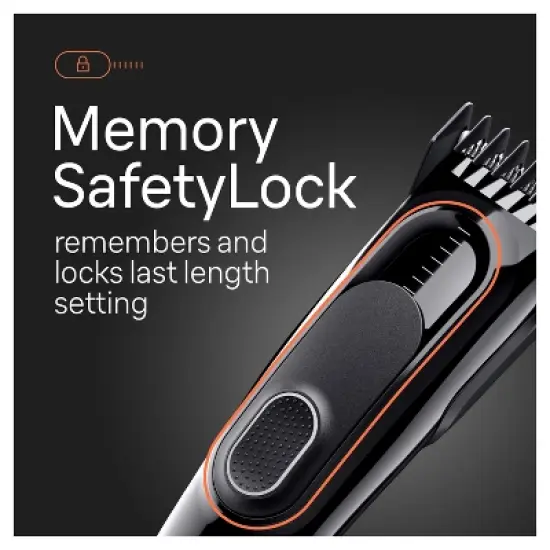 Braun&nbsp;Series 5 HC5310 Rechargeable 9-Setting Hair&nbsp;Clipper + 2 Attachment Combs image {7}