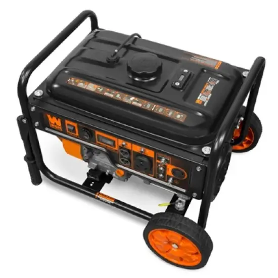 WEN GN6000 6000W RV-Ready Portable Generator with Wheel Kit image {3}