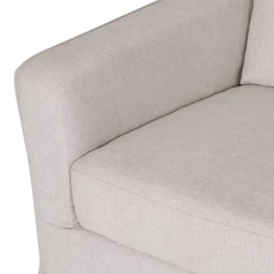 Arrastra Contemporary Fabric 3 Seater Sofa with Skirt - Christopher Knight Home image {6}