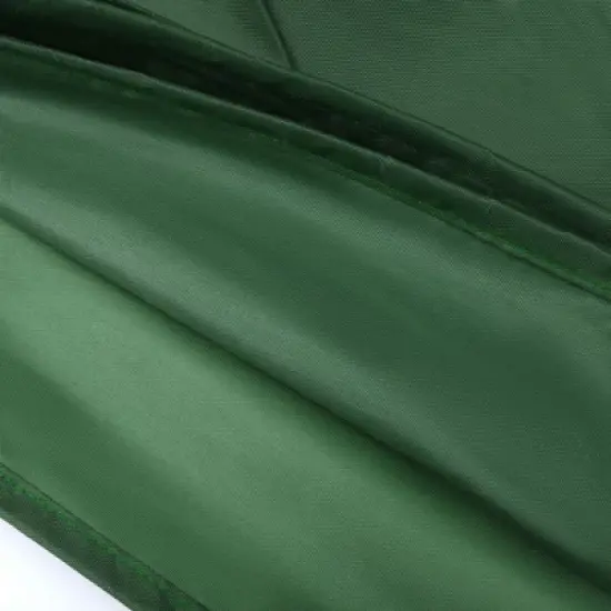 Unique Bargains Dustproof Fire pit stove Dust Cover 33.46"x33.46"x15.75" Green 1 Pc image {2}