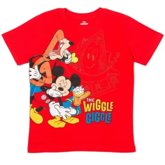 Disney Mickey Mouse 3 Pack Pullover T-Shirts Toddler to Little Kid  image {2}