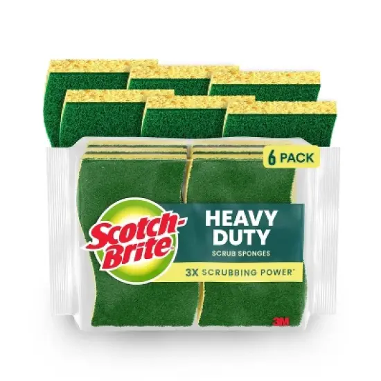 Scotch-Brite Heavy Duty Scrub Sponges image {14}