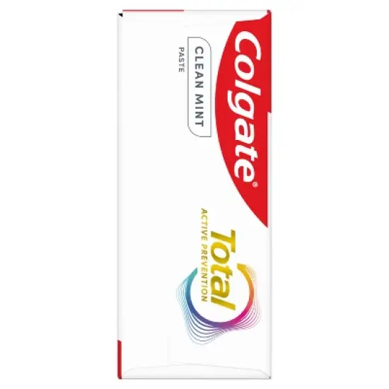 Colgate Total Active Prevention Clean Mint Toothpaste - 5.1oz/2pk image {13}