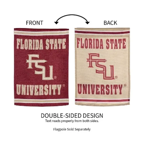Embossed Suede Flag, GDN Size, Florida State University image {2}