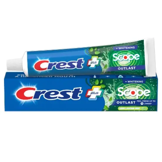 Crest + Scope Outlast Complete Whitening Toothpaste - 5.4oz image {10}