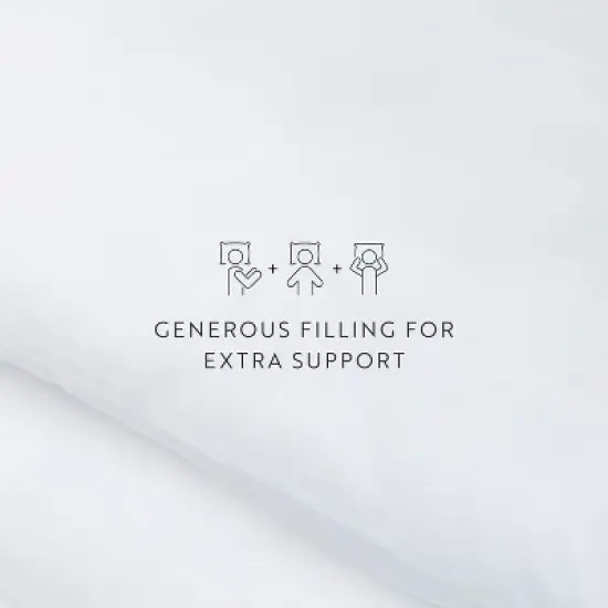 2-Pack Plush Bed Pillows Set - Soft Cover & Fill, Hypoallergenic, Gentle Support, King & Standard/Queen - Becky Cameron image {4}