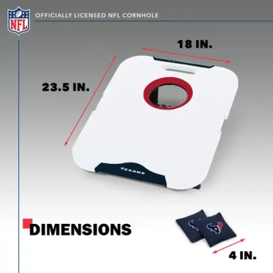 NFL Houston Texans All-Weather Travel Cornhole Set image {4}