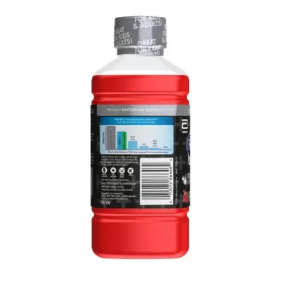 Pedialyte Advanced Care Plus Electrolyte Solution Hydration Drink - Chilled Cherry Pomegranate - 33.8 fl oz image {1}