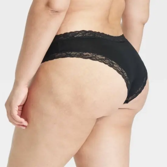 Women's Cotton Blend Cheeky Underwear with Lace - Auden&trade; image {4}
