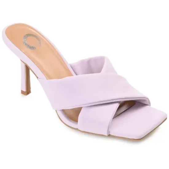 Journee Collection Womens Oppal Tru Comfort Foam Open Toe Mid Stiletto Pumps image {10}