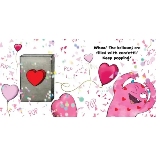 Don't Push the Button: Tons of Love - by Bill Cotter (Board Book) image {1}