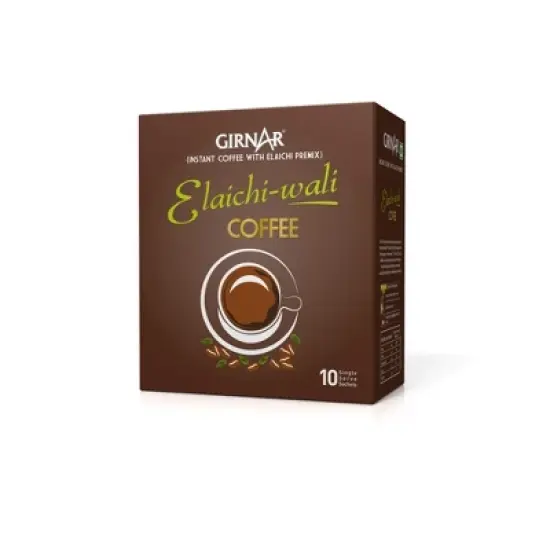 Girnar Instant Premix Coffee With Elaichi 140G image {5}