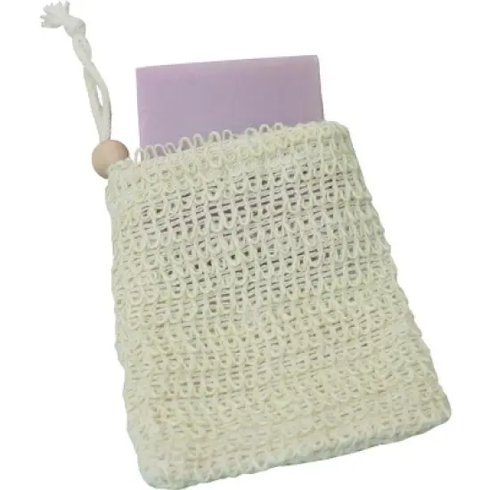 Plantlife Soft Cotton Ramie Soap Sack - Hand Made and Ultra-Soft Cotton Bathing Scrubbies image {2}