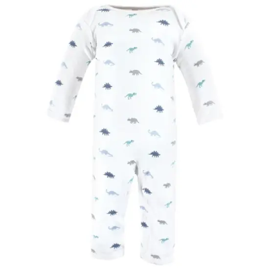 Hudson Baby Infant Boys Cotton Coveralls, Newest Family Member image {4}